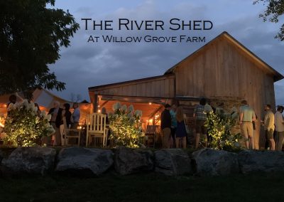 The River Shed a newly renovated farm building with a rustic charm